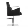 Hairdressing chair Gabbiano Vilnius black 1