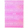 Self-adhesive stickers, iridescent, neon pink colors Snake Skin.