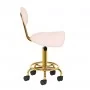 Kosmetikhocker 6001-G Gold - Rosa