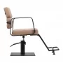 Hairdressing chair Gabbiano Porto black-beige