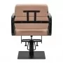 Hairdressing chair Gabbiano Porto black-beige