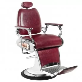 Парикмахерское кресло Gabbiano Moto Style, бордовый