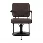 Парикмахерское кресло Gabbiano Catania Loft Old Leather, темно-коричневый