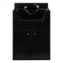 Gabbiano BB06 black hairdressing station