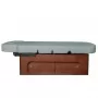 Spa lamamistool Azzurro wood 361A, 4 mootorit. kuumutatud