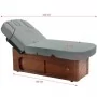 Spa lamamistool Azzurro wood 361A, 4 mootorit. kuumutatud