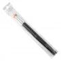 Gel and nail brushes, black, set of 3 pcs.