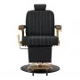 Barber chair Gabbiano Marcus, gold, black