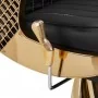 Barber chair Gabbiano Marcus, gold, black