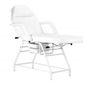 557A kosmetinė kėdė su baltomis kiuvetėmis
