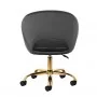 4Swivel chair Rico QS-MF18G velvet gray