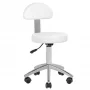 SILLON Lux 273b elektrinė kosmetinė kėdė + 304 taburetė balta