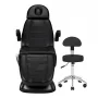 SILLON Lux 273b elektrinė kosmetinė kėdė + taburetė 304, juoda