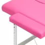 Activ Fizjo Aluminium-Massageliege Comfort, rosa