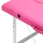 Activ Fizjo Aluminium-Massageliege Comfort, rosa