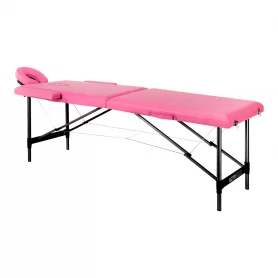 Activ Fizjo aluminium warehouse table Comfort, pink, black