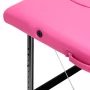 Activ Fizjo Aluminium-Klapptisch Comfort, Pink, Schwarz