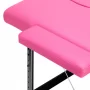 Activ Fizjo Aluminium-Klapptisch Comfort, Pink, Schwarz