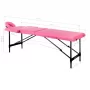 Activ Fizjo Aluminium-Klapptisch Comfort, Pink, Schwarz