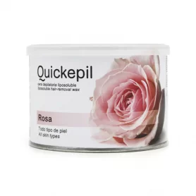 Воск для депиляции Quickepil, розовый, 400 мл