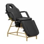 557G Cosmetical chair with gold and black kweets