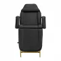 557G Cosmetical chair with gold and black kweets