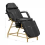 557G Cosmetical chair with gold and black kweets