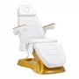 SILLON Lux 273b electric cosmetic chair, 3 motors, gold and white