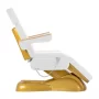 SILLON Lux 273b electric cosmetic chair, 3 motors, gold and white