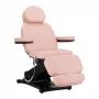 Electric cosmetology chair SILLON CLASSIC, 3 motors, pink and black