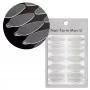 Self-adhesive silicone forms Oval ST012-3, 24 pieces