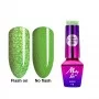 Gēla lak MollyLac Flashing Lights Neon Evergreen Hema/di-Hema bezmaksas 5g Nr 647