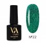 Reflective gel varnish Valeri Flash 22, 6ml