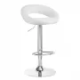 4 Rico QS-B10 bar chair eco, white leather