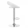 4 Rico QS-B10 bar chair eco, white leather