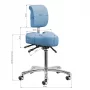 Stool for orthopedics 1005 Giovanni blue