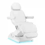 Electric cosmetic chair SILLON Luxury, 3 motors, white