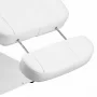 Electric cosmetic chair SILLON Luxury, 3 motors, white